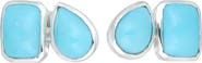 SAMUEL B. Sleeping Beauty Turquoise Stud Earrings