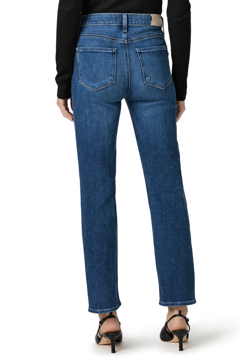 Cindy High Waist Ankle Straight Leg Jeans, Alternate, color, AERIAL