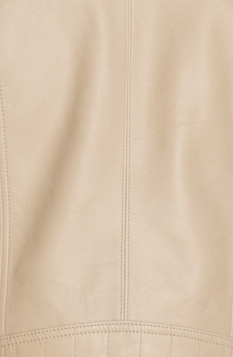 Halogen<sup>®</sup> Leather Moto Jacket, Alternate, color, 