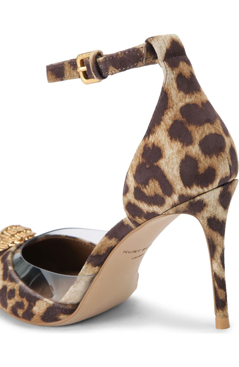 Kurt Geiger London Belgravia Eagle Ankle Strap Pointed Toe Pump, Alternate, color,