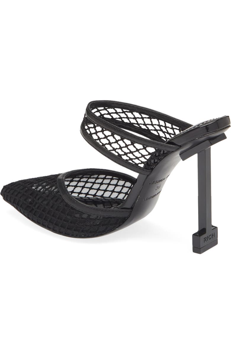 JESSICA RICH Ysabelle Fishnet Pointed Toe Pump, Alternate, color,