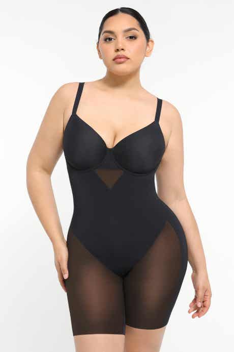 Seamless Sculpt Mid Thigh Bodysuit