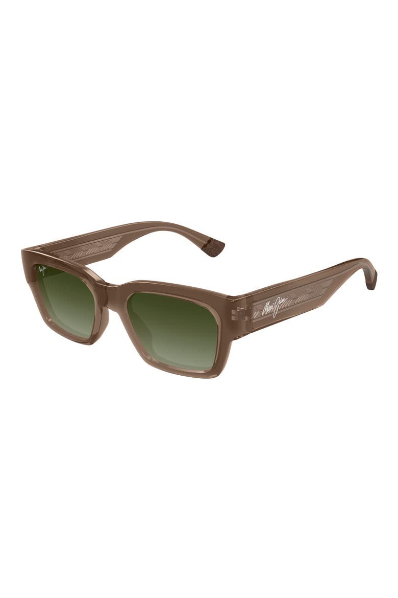 Kenui 59mm PolarizedPlus2® Square Sunglasses, Alternate, color, BROWN