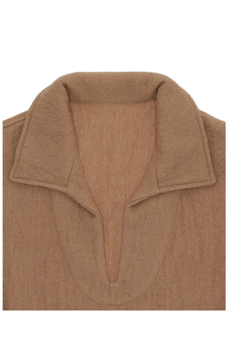 Franco Wool Sweater, Alternate, color, Camel