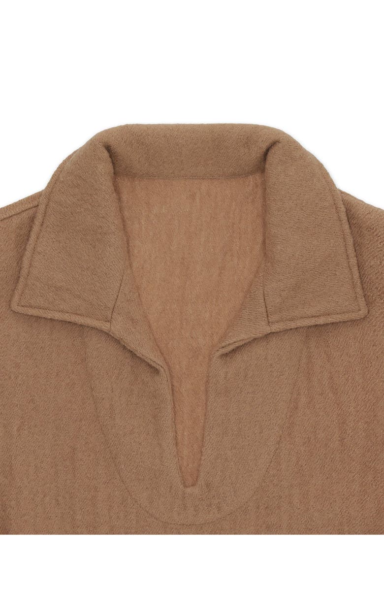 Fortela Franco Wool Sweater, Alternate, color, Camel
