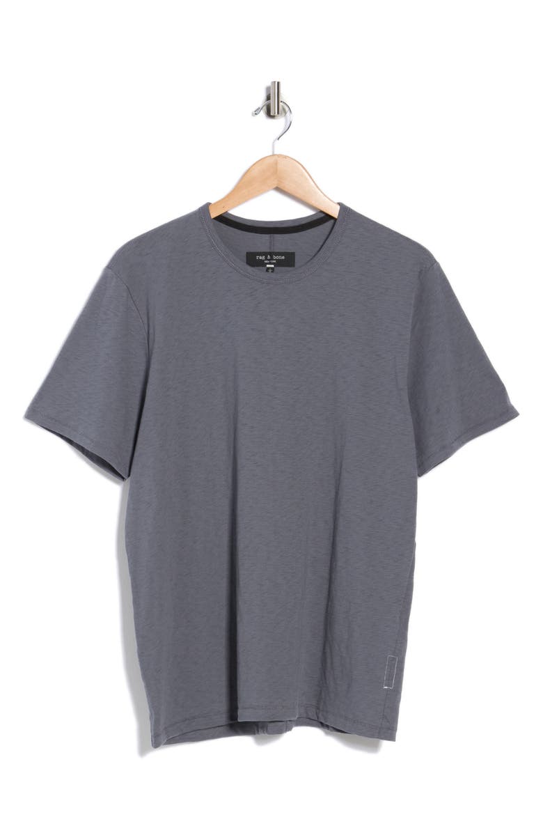 rag & bone Classic Cotton Slub Jersey T-Shirt, Alternate, color, Future Grey
