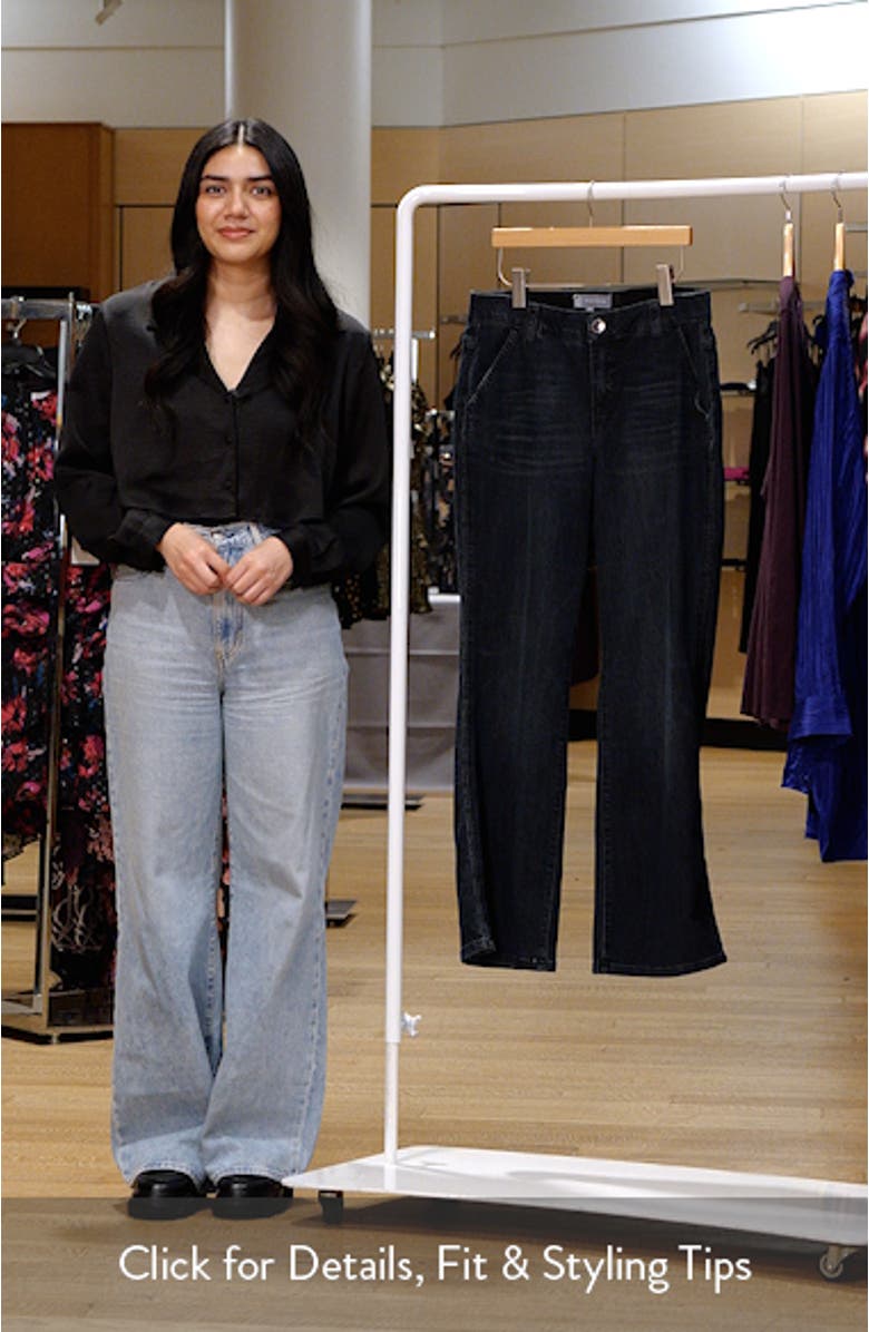 'Ab'Solution High Waist Bootcut Jeans, sales video thumbnail