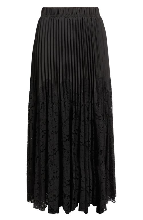 Nikki Lund Madaleine Pleated Lace Skirt