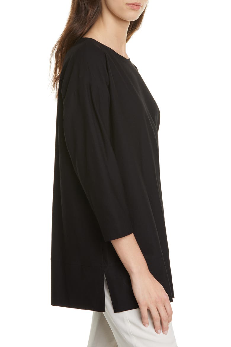 Bracelet Sleeve Tunic, Alternate, color, BLACK