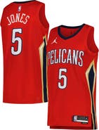 Jordan Brand Unisex Jordan Brand Herbert Jones Red New Orleans Pelicans Swingman Jersey - Statement Edition