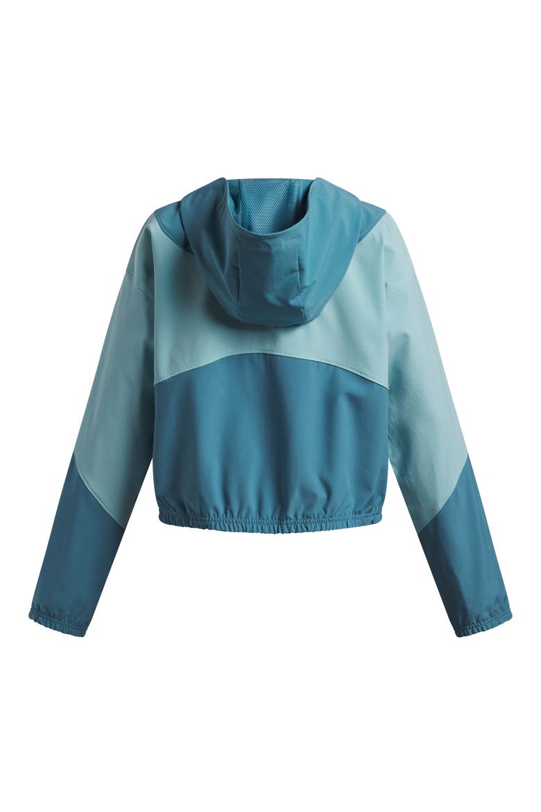 Kids' Rival Woven Water Repellent Jacket, Alternate, color, 466 BOUNDLESS BLUE
