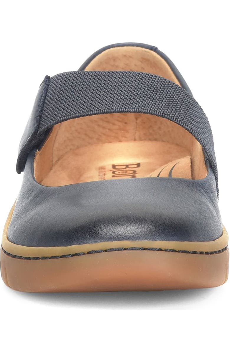 Børn Flat, Alternate, color, Navy Leather