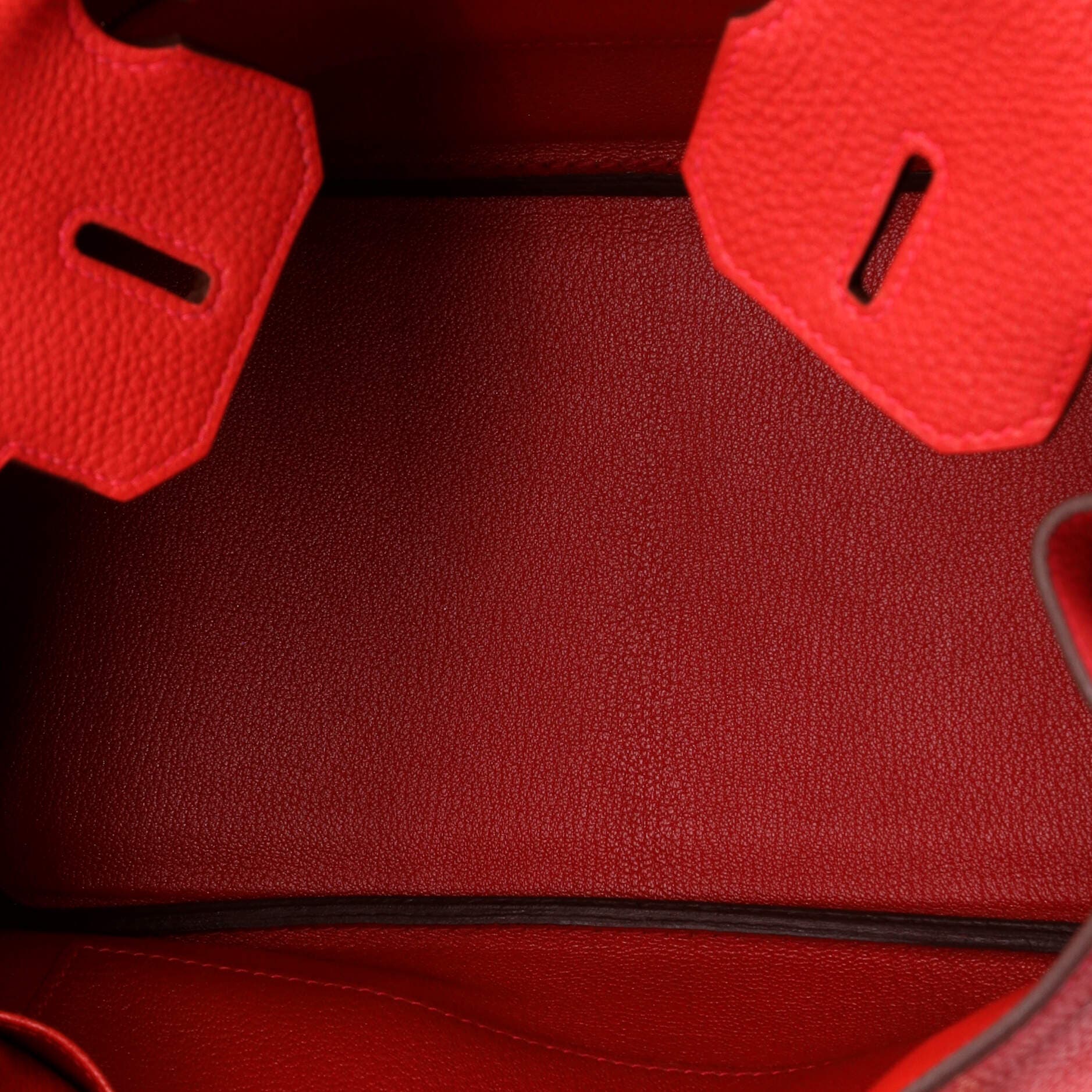 Pre-Owned Hermes Birkin Handbag Red Togo with Gold Hardware 30, Alternate, color, Rouge Casaque