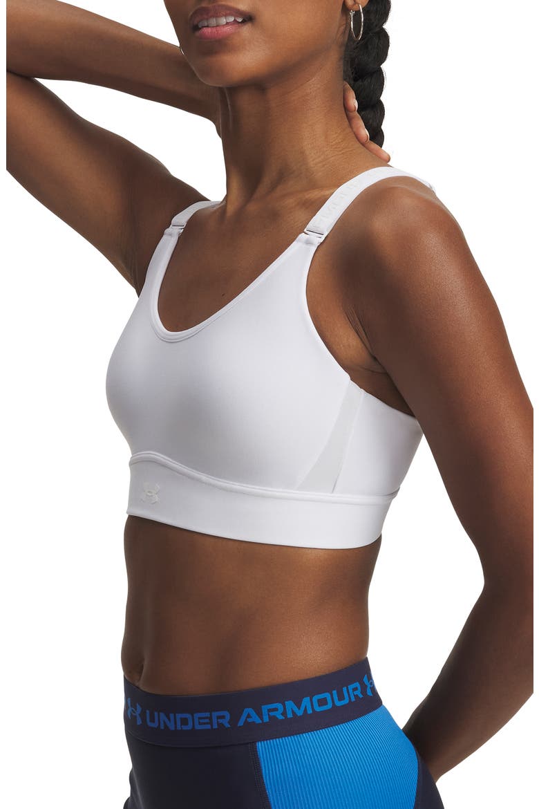 Infinity Mid 2.0 Sports Bra, Main, color, WHITE / / WHITE