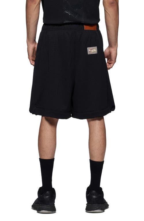 Purple Brand La Lakers Mesh Shorts In Black