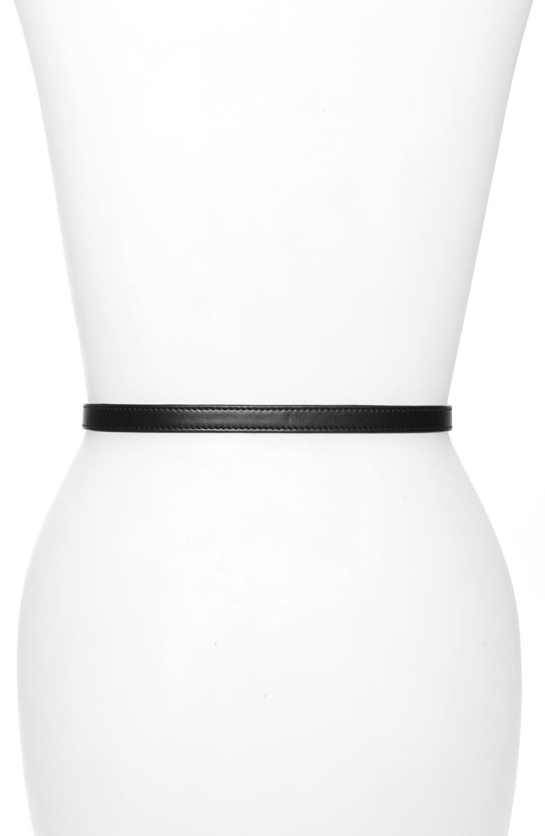 Stella McCartney Eco Alter Faux Leather Belt, Alternate, color, 