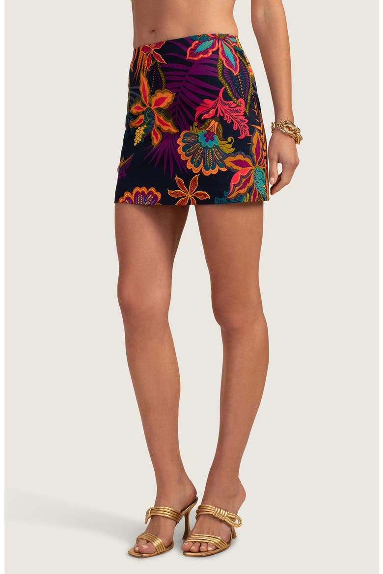 Rico Miniskirt, Alternate, color, BLACK MULTI