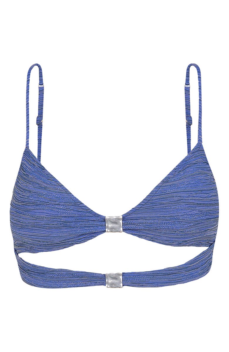 ViX Paula Hermanny Spencer Selena Bikini Top, Alternate, color, Blue