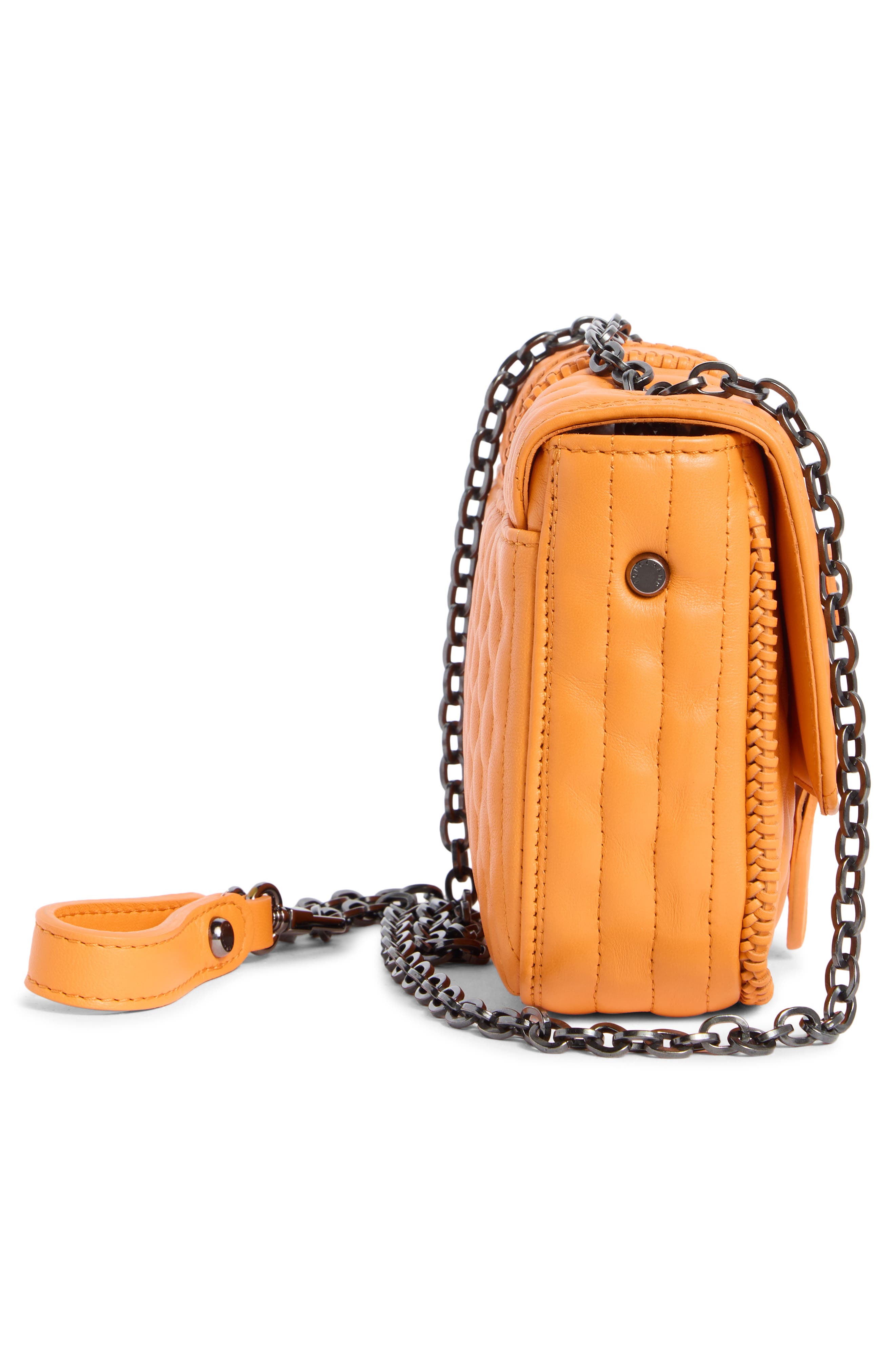 Longchamp X-Small Crossbody Bag, Alternate, color, Orange