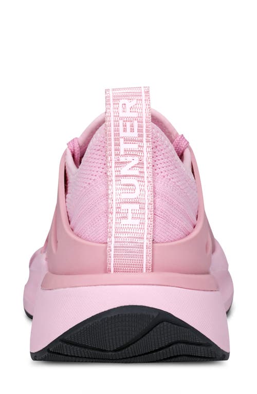 Hunter Tulip Sneaker In Pink