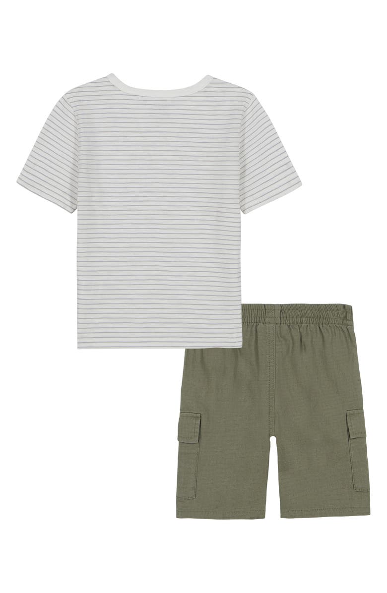 Lucky Brand Kids' Henley Shirt & Shorts Set, Alternate, color, 