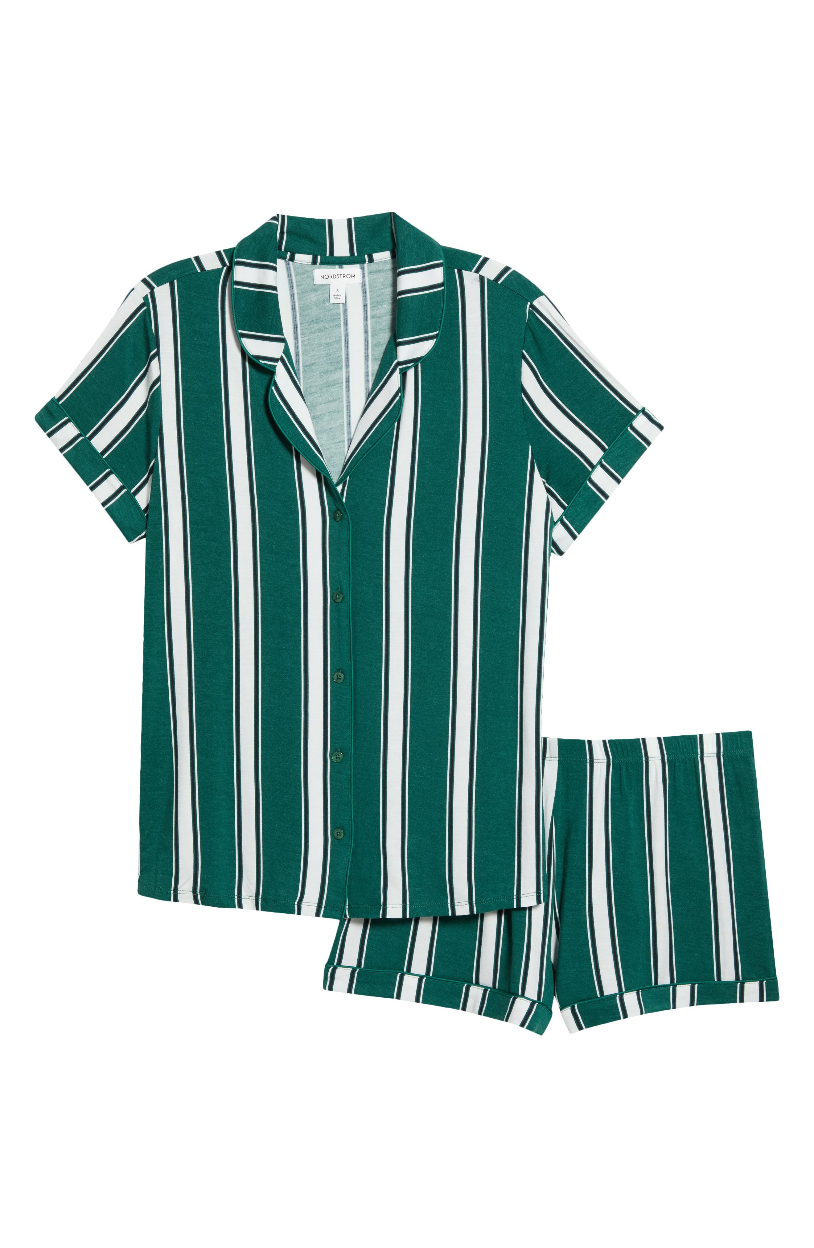 GREEN- IVORY FESTA STRIPE