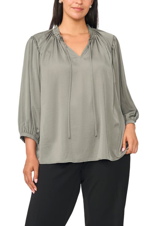 Raglan Sleeve Peasant Top