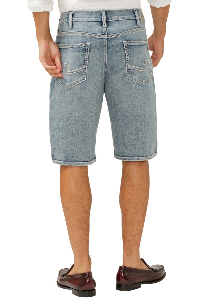 Silver Jeans Co. Gordie Relaxed Fit Denim Shorts, Alternate, color, Indigo