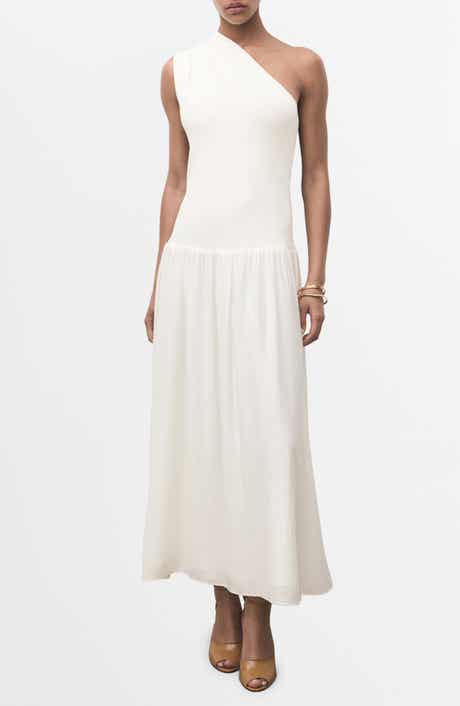 MANGO Asymmetric A-Line Dress