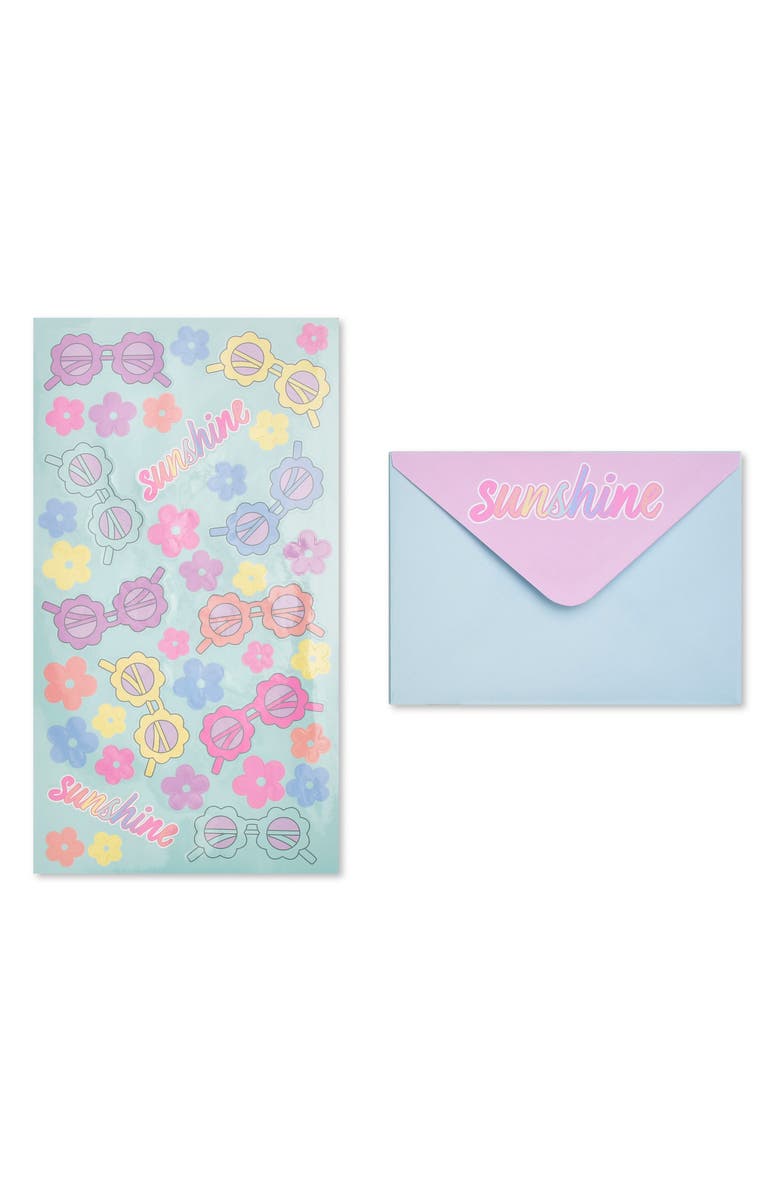 Iscream Spring Sunnies Clipboard Set, Alternate, color, Multi Pink