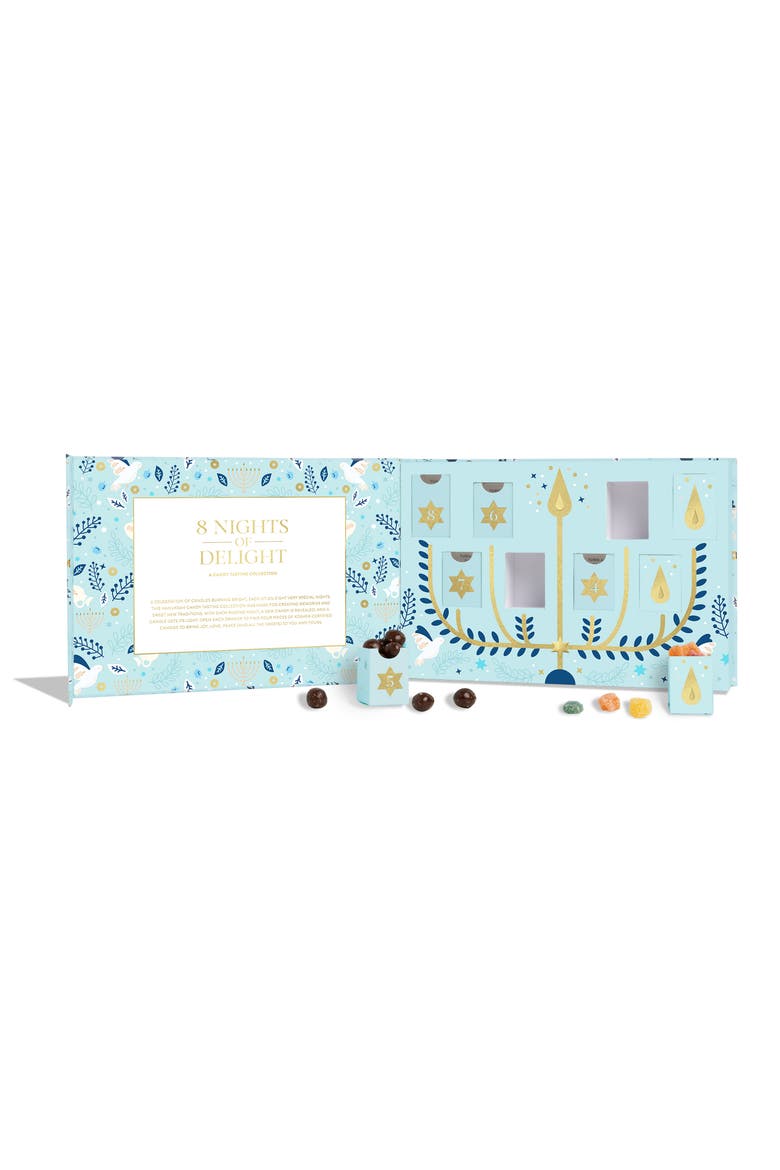 8 Nights of Delight Candy Tasting Collection, Alternate, color, BLUE