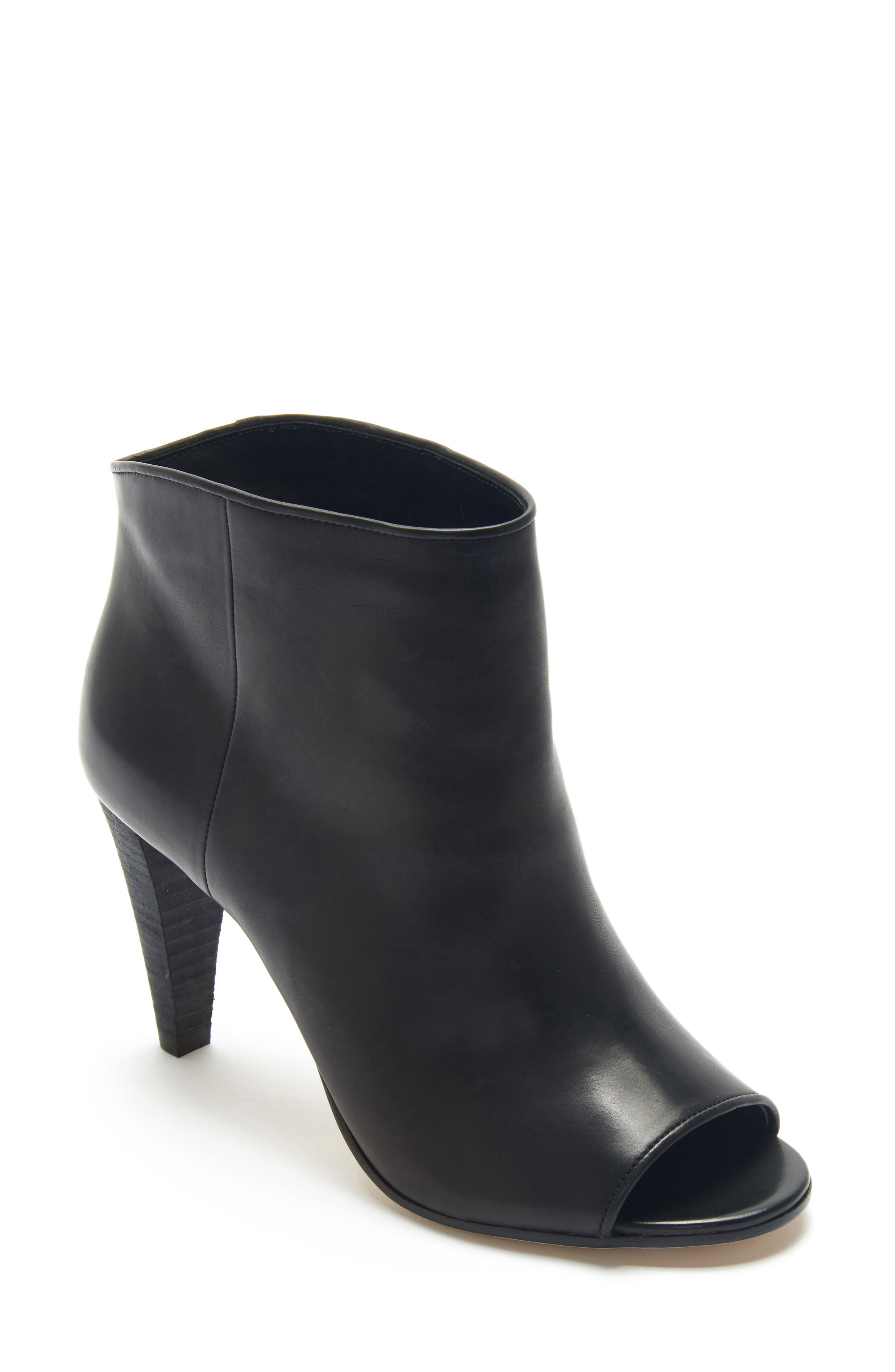 Etienne Aigner Simone Peep Toe Bootie, Main, color, 