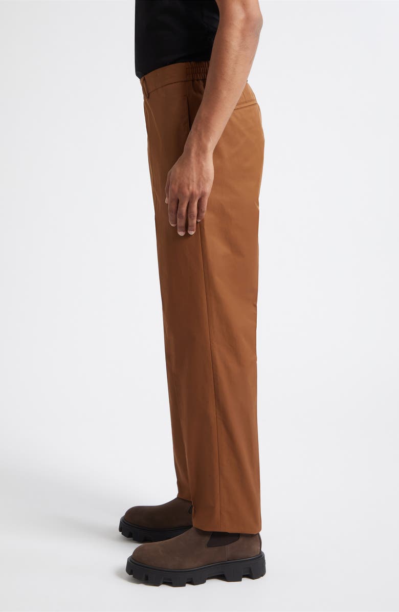 Moncler Slim Leg Sport Pants, Alternate, color, Cognac