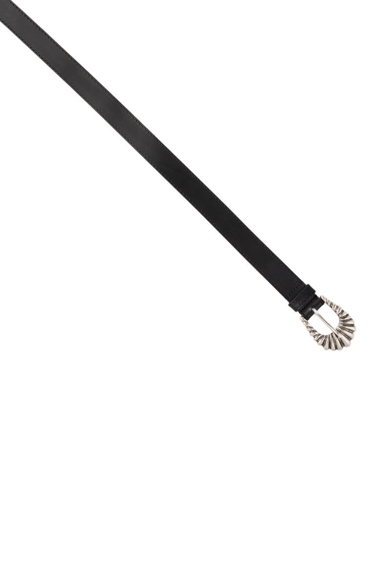 SANDRO Leather belt, Alternate, color, 