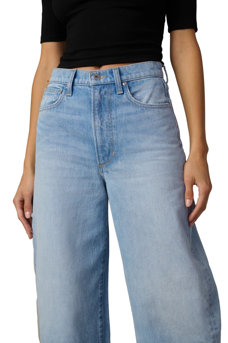 The Billie Barrel Leg Jeans, Alternate, color, GOSSAMER