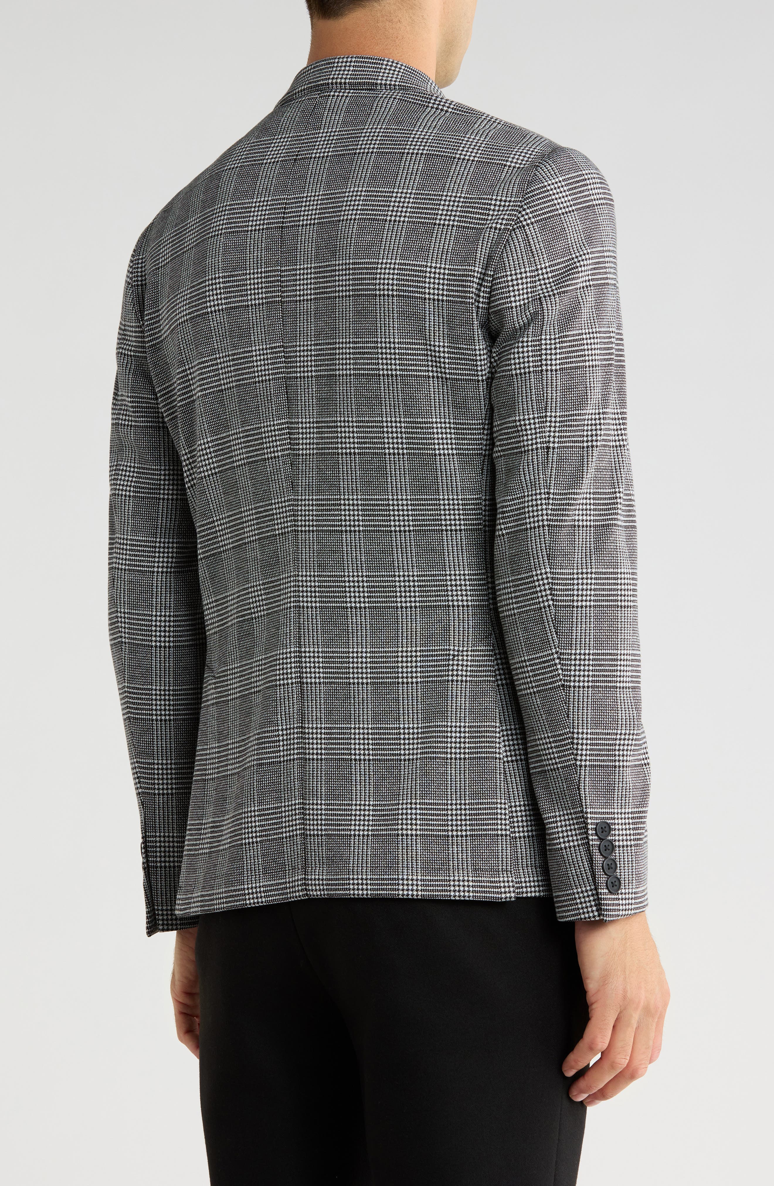 Gavin Glen Plaid Knit Sport Coat - image 2