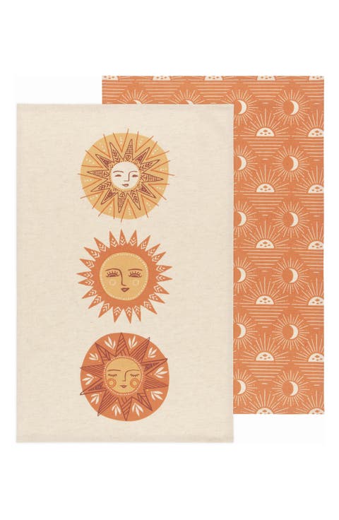 Soleil Set of 2 Tea Towels