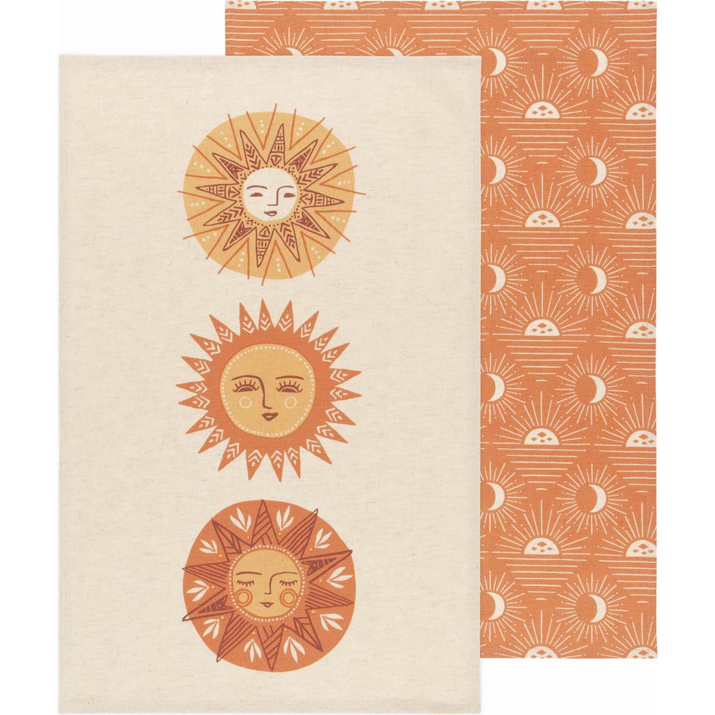 Now Designs Soleil Set Of 2 Tea Towels
