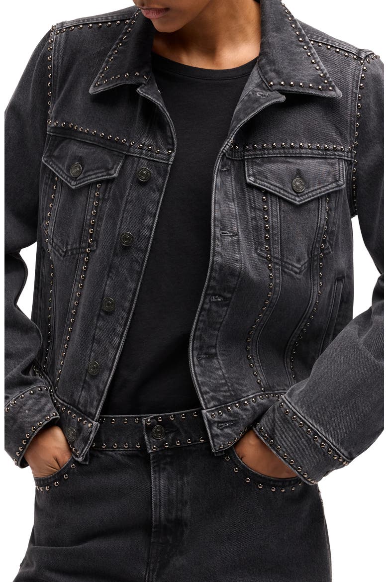 Adi Studded Trucker Jacket, Alternate, color, NIGHTSCAPE WITH