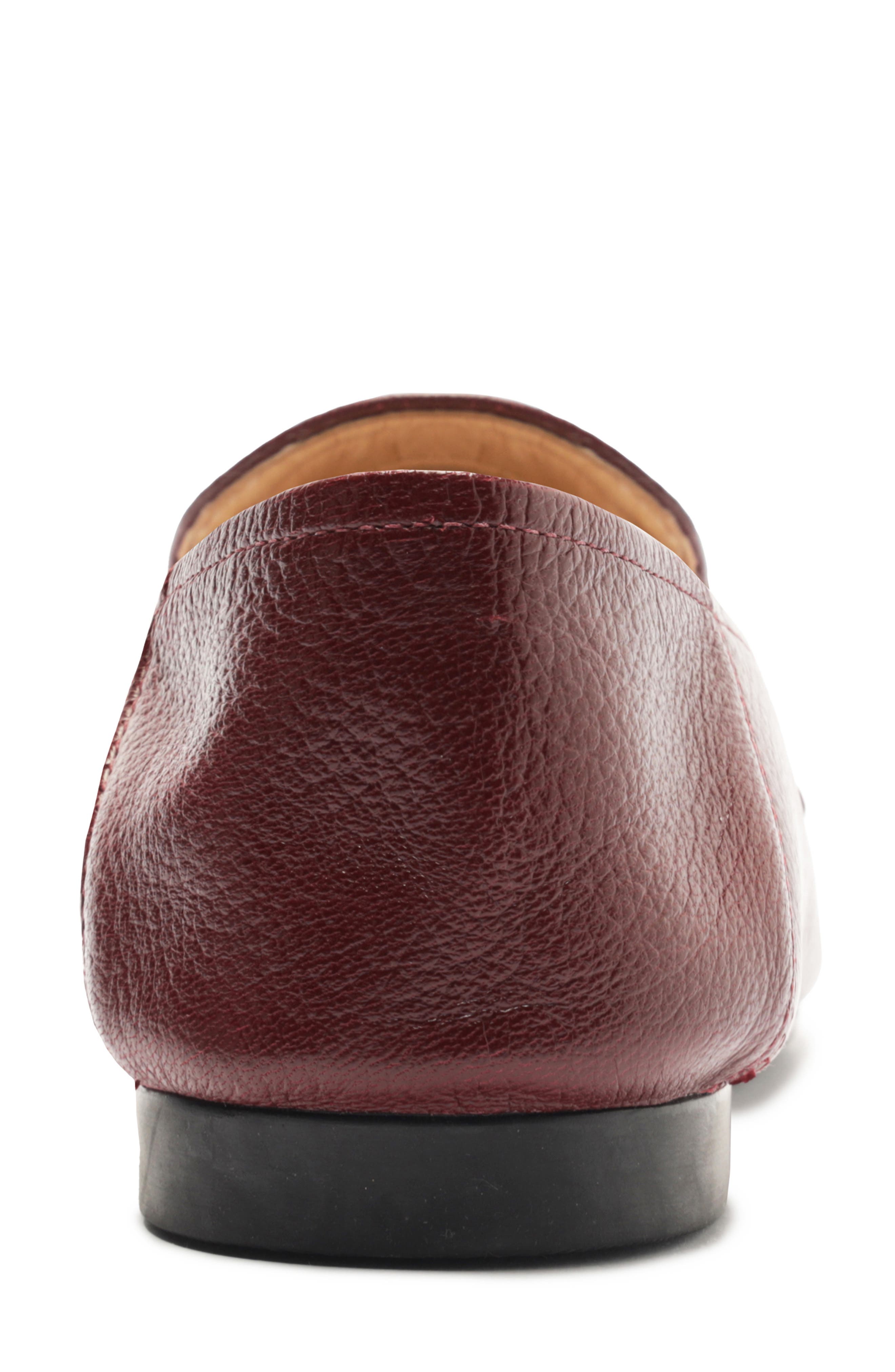 Emma Loafer, Alternate, color, FRESH RUBY