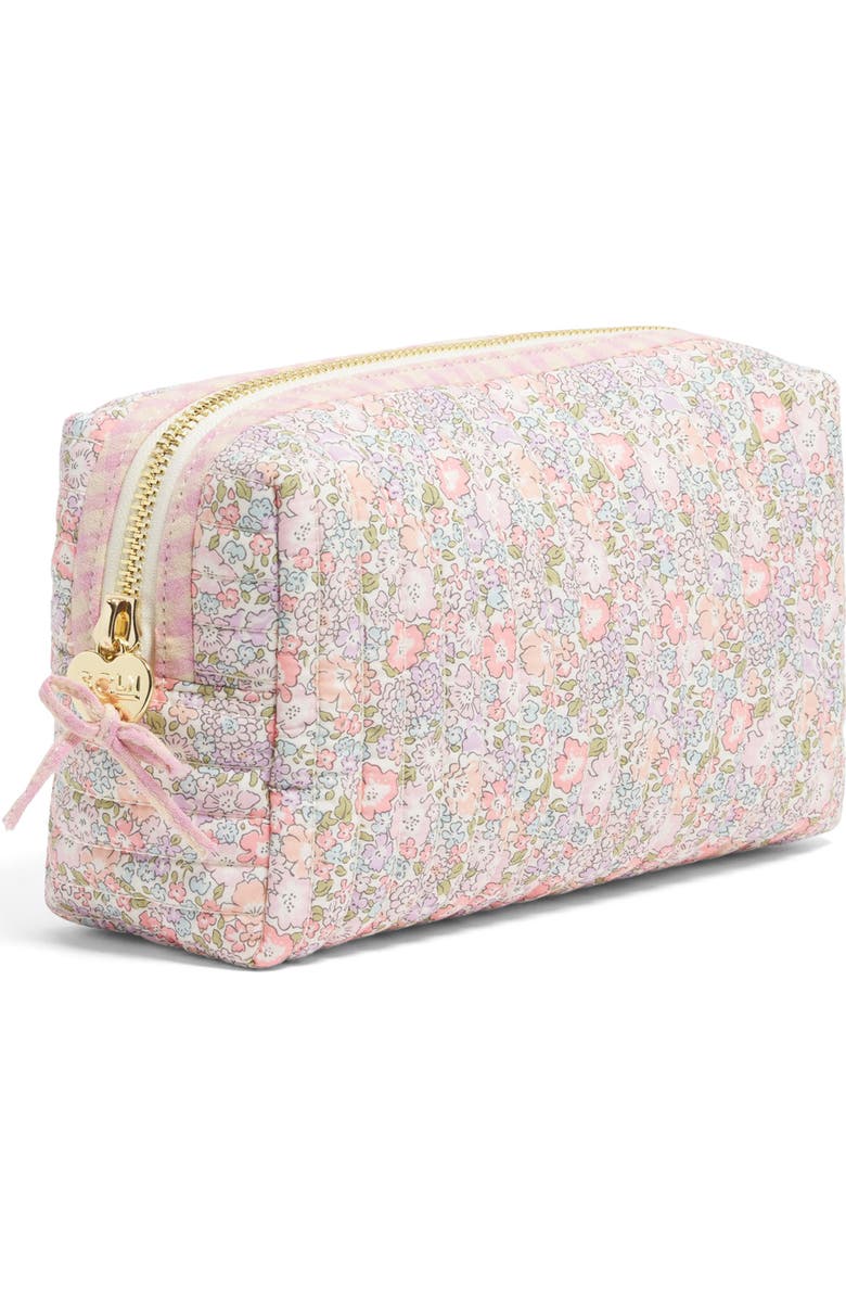 Stoney Clover Lane x Liberty Small Quilted Cotton Pouch, Alternate, color, Michelle
