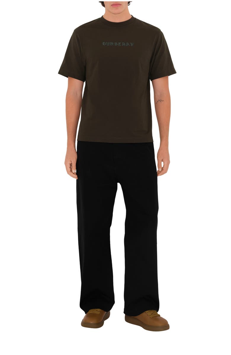 Burberry Paisley Logo Cotton T-shirt, Main, color, 