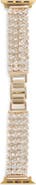 NORDSTROM RACK Crystal Chain Apple Watch® Watchband
