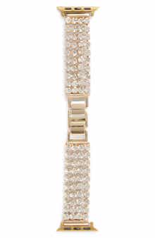 NORDSTROM RACK Crystal Chain Apple Watch® Watchband