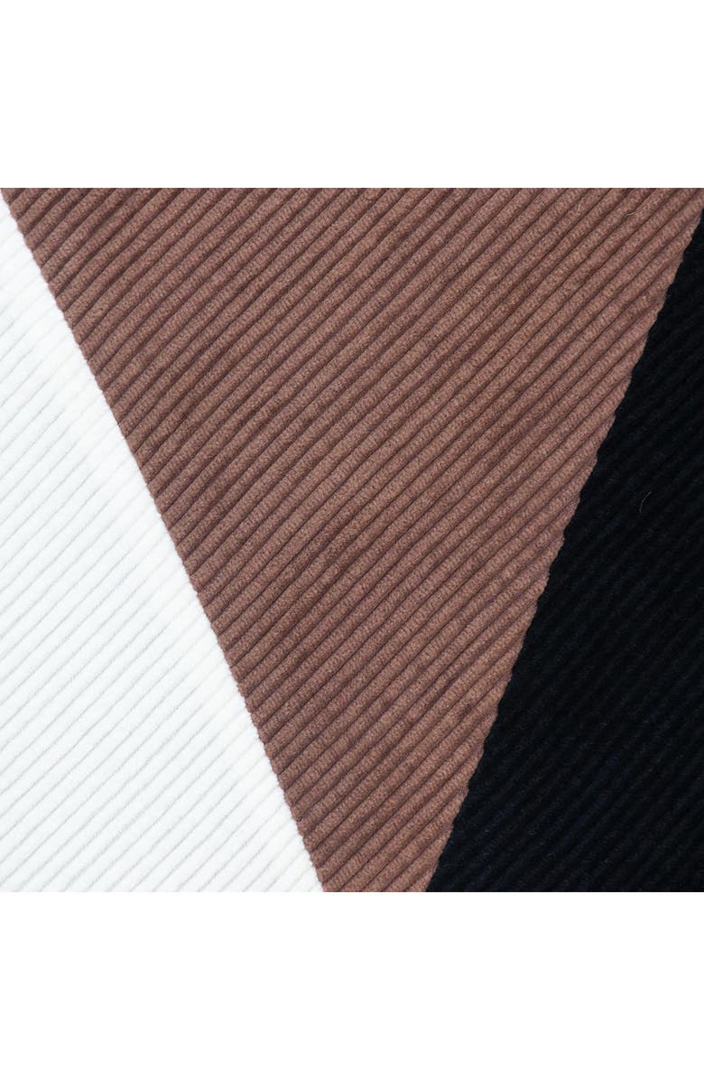 PARKLAND COLLECTION Arcas Transitional White Throw Pillow, Alternate, color, Multicolor