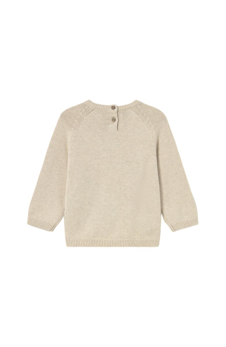 Mayoral Animal Intarsia Sweater, Alternate, color, Cream
