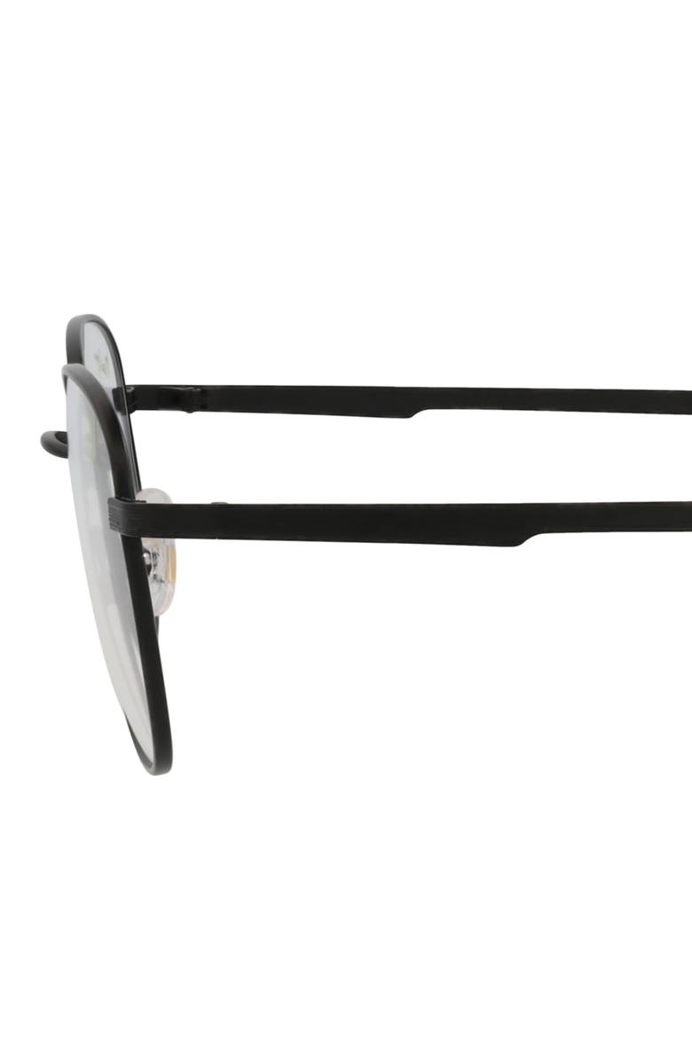 Maui Jim 52mm Round Optical Glasses, Alternate, color, Black Black Transparent