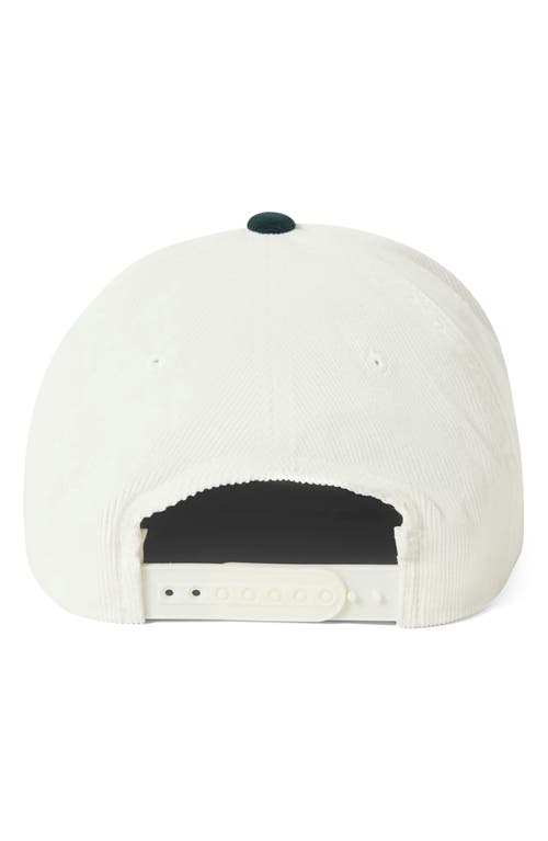 Brixton Corduroy Mp Snapback Baseball Cap