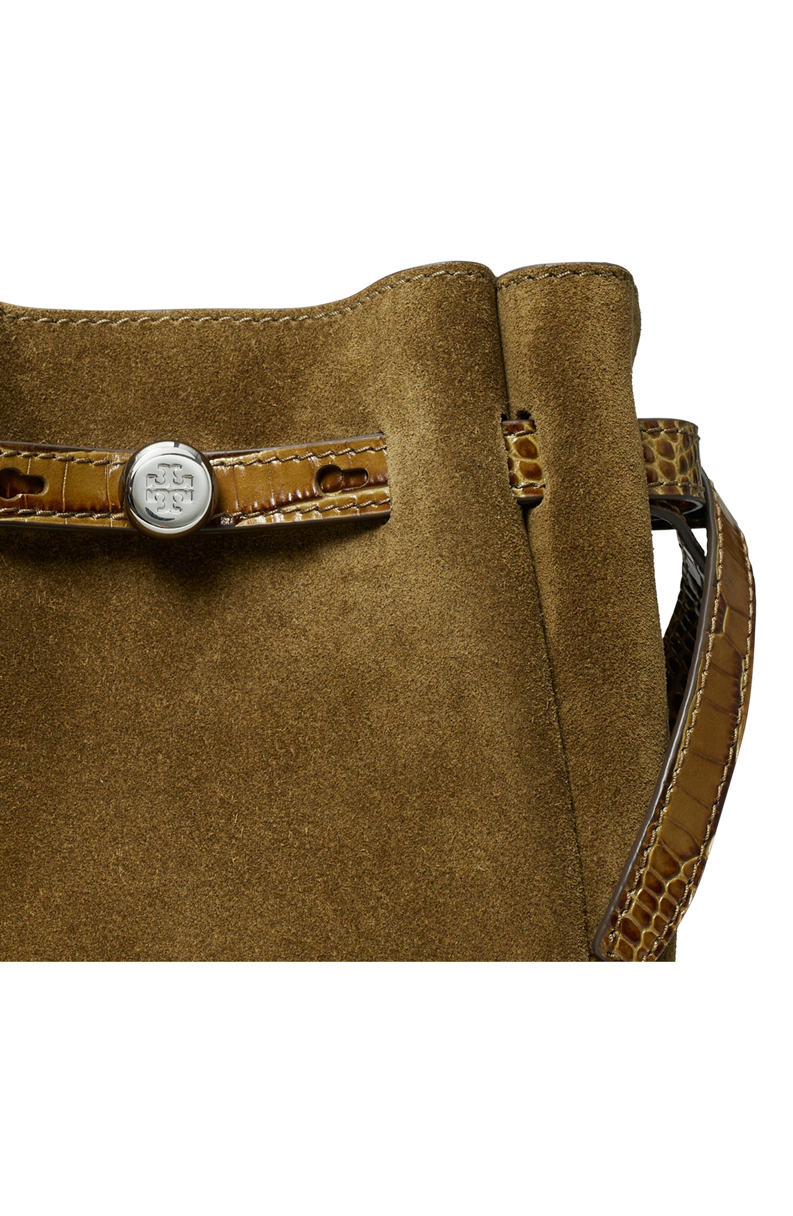 Tory Burch Romy Small Crossbody, Alternate, color, Deep Olive