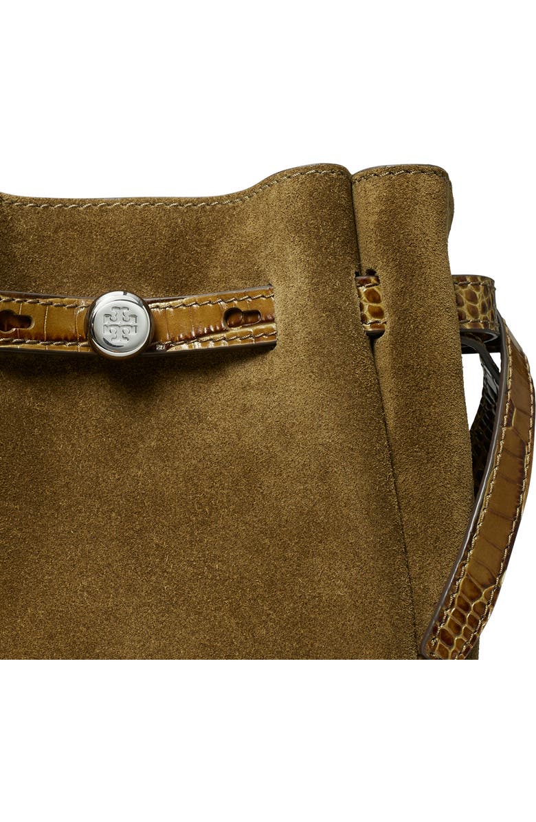 Tory Burch Romy Small Crossbody, Alternate, color, Deep Olive